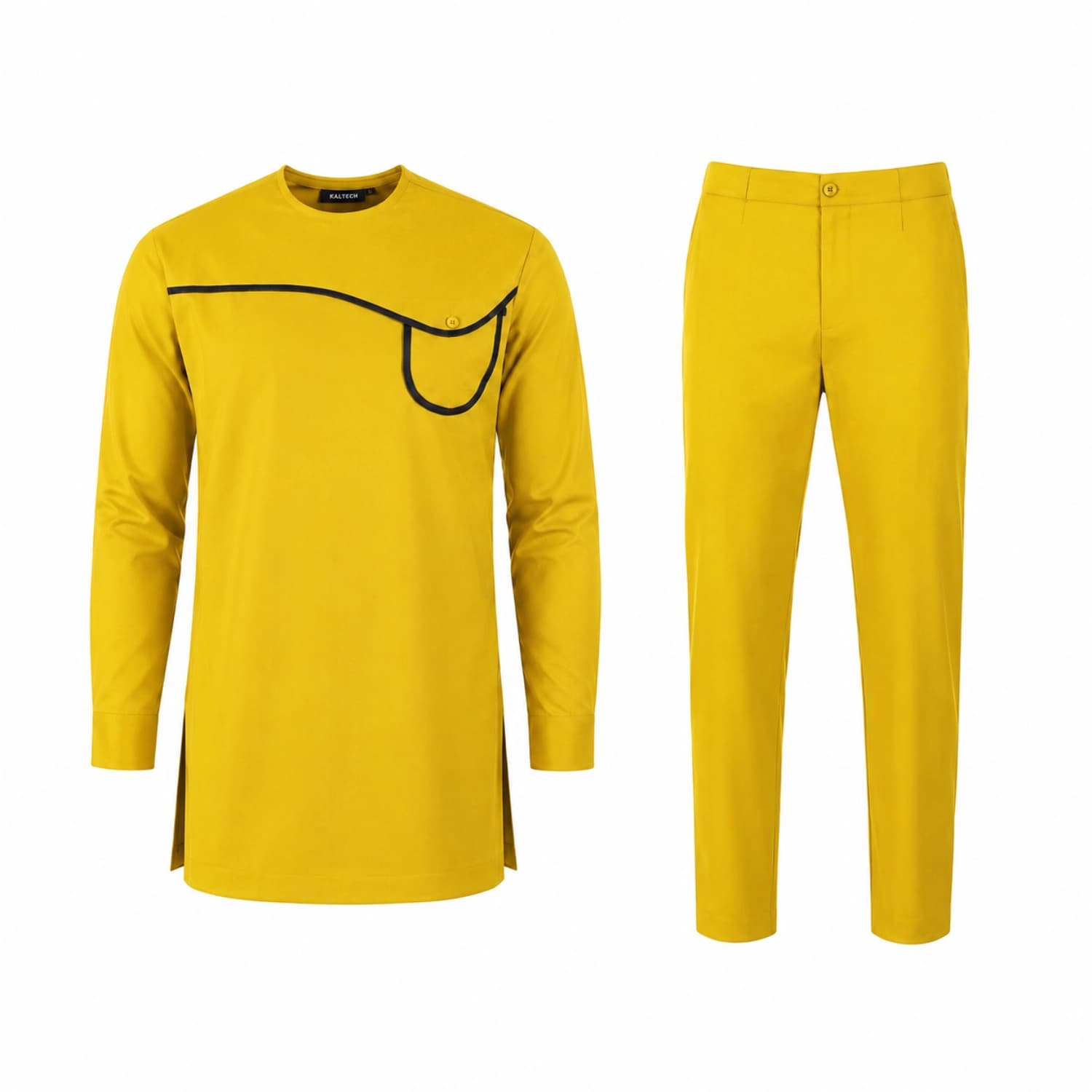 YellowTunic and Trouser Set