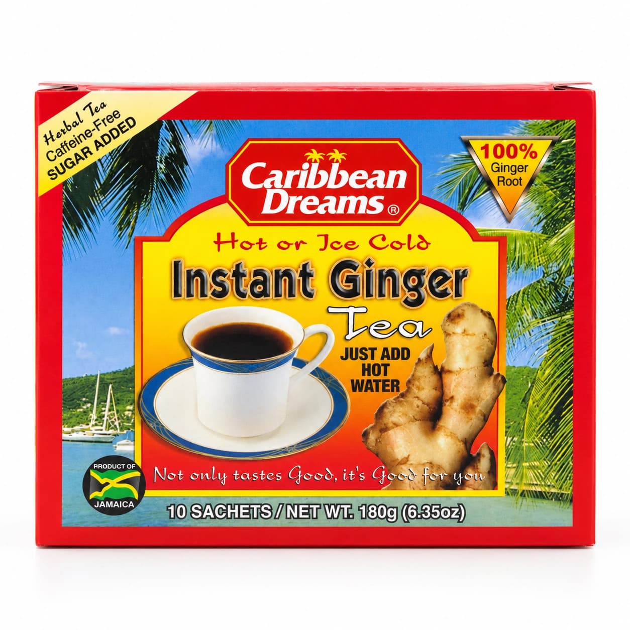 Caribbean Dreams Instant Ginger Tea 180g